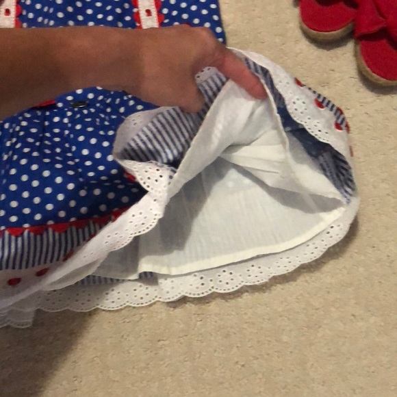Girls 4th of July dress Pettigirl - Picture 4 of 5